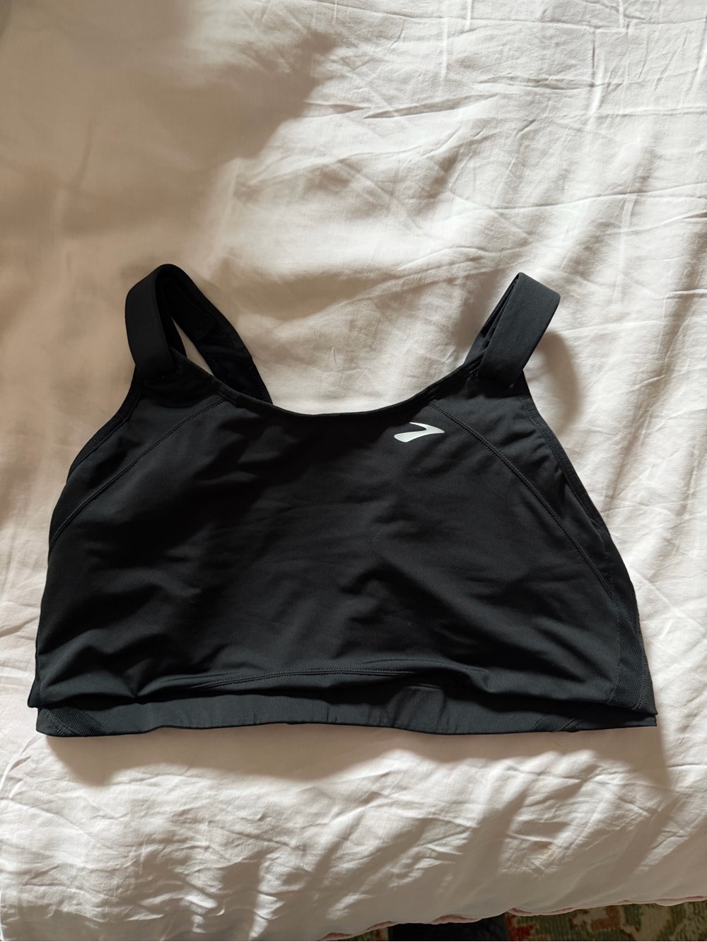 Brooks Women's Black Sports Bra - Supportive Athletic